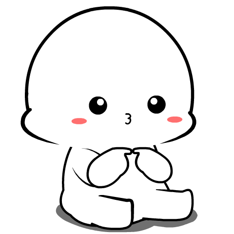 White Mochi 5 : Pop-up stickers