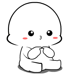 White Mochi 5 : Pop-up stickers