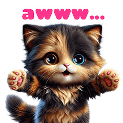 Kawaii Kittens: Cat Stickers Vol.2