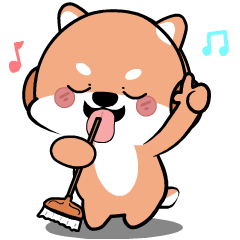 Baby Shiba Inu 4 : Animated Stickers