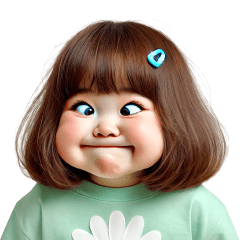 Chubby Girl Funny face 74(MINI)EN