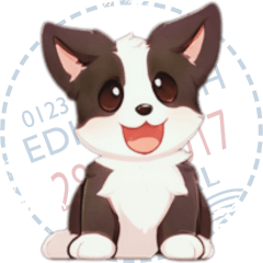 Border Collie Stickers: Smart & Playful