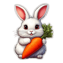 กระต่ายกอดเเครอท