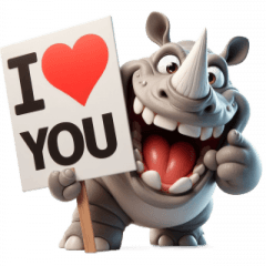 Rhino - Cute Love