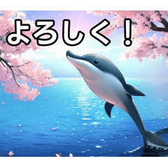 Sakura dolphins feel the spring