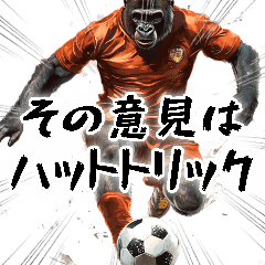 Japanese language soccer stickers