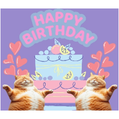 birthday  cat cute 2