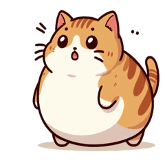 chubby and plump cats