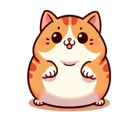 chubby and plump cats 02