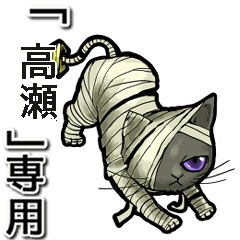 Mummycat Name Animation Takase