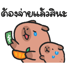 แม่ลูกคาปิบาร่า แอนิเมชัน