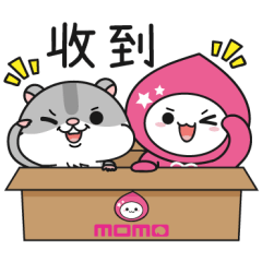 Cute daily stickers-momo co × Kurakura