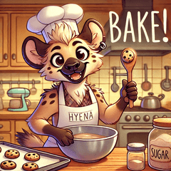 Baking Hyena's Sweet Days