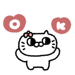 cute cat cat sticker #2