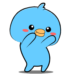 Blue Bird 2 : Effect stickers – LINE stickers | LINE STORE