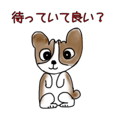corgi has his or her own thought