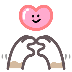 Cute word's sticker 17