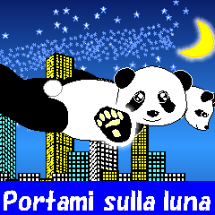 Love Love Panda in Italian!