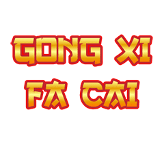 Gong Xi Fa Cai Fun Pack Stiker Line Line Store