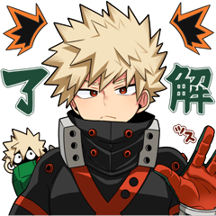 毎日使える★ヒロアカスタンプ2