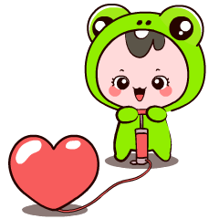 Cosplay Frog : Animated