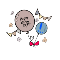 Birthday balloon