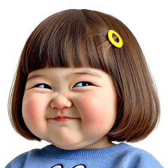 Chubby Girl Funny face 77(MINI)EN