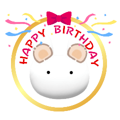 Q rabbit happy – LINE stickers | LINE STORE