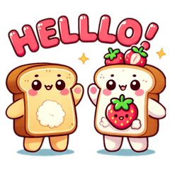 Toasty Friends: Crunchy  Berry