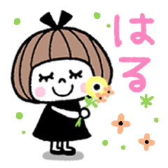 yurukawa girl  sticker2