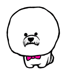 Bichon Frise's inner voice