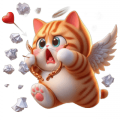 Cupid Cat Go Away,