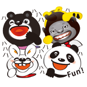 Animal friend sticker2 (reply use)