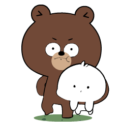 Weird Bear 6 : Animated Stickers