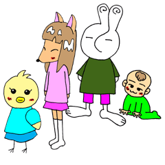 pi-ko Family with pi-sukun