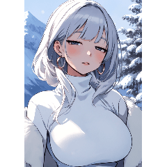 Portrait of Snow Girl