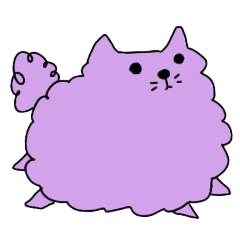 [For arrangement] Popcorn cat (pink)