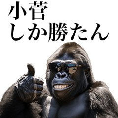 [Kosuga] Funny Gorilla stamp to send