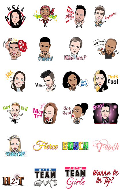 #ANTM #Cycle21 Stickers!