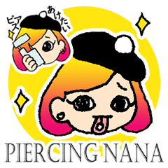 PIERCINGNANA Pierced Girl "NANA"