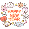 Bring Us Luck! BT21 New Year's Stickers