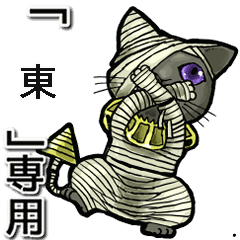 Mummycat Name Animation for Higashi