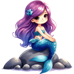 Cute mermaid no.1