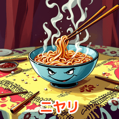 Ramen God Stickers