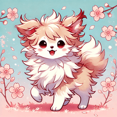 Spring Breeze Dog