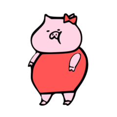 Happy Pig Family Mio Edition