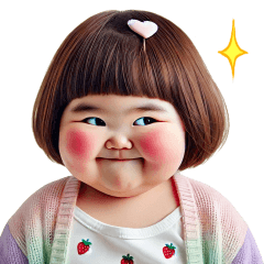 Chubby Girl Funny face 81(MINI)TW