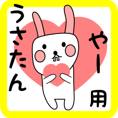 やー用 シロウサけいたん