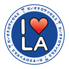 Los Angeles Travel Sticker 1