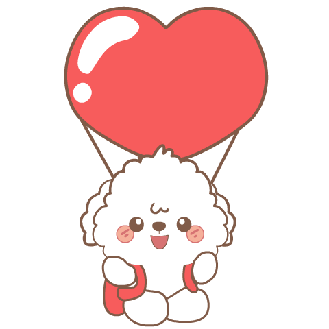 White puppy 2 : Effect stickers